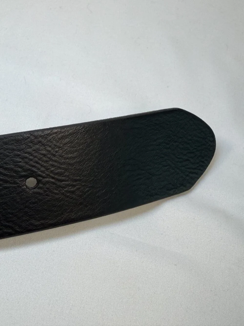 LEVI'S Reversible Belt Logo Buckle Black Brown Leather Mens XL 42-44